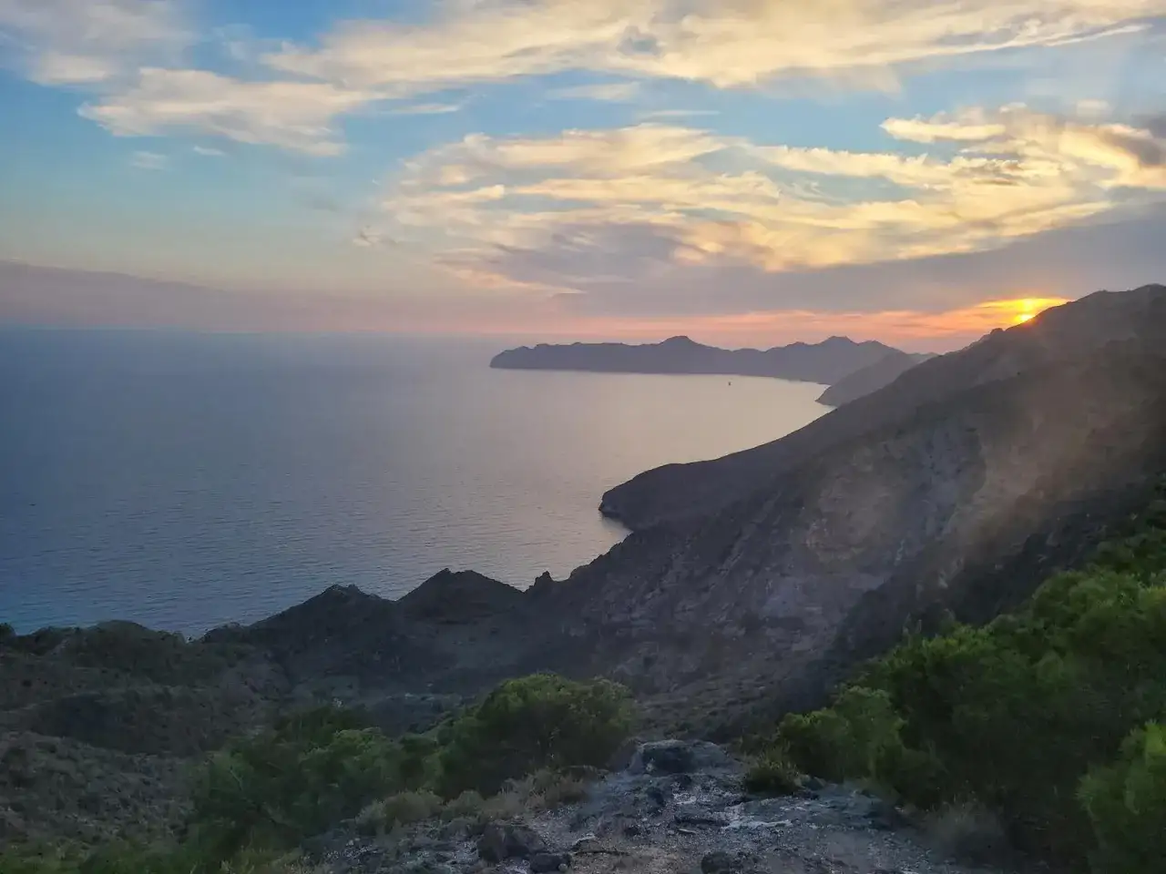 Mirador del Roldán en Cartagena - ruta y vistas