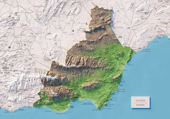 ¿Cuál es la altitud de Almería? Datos por zonas y sierras